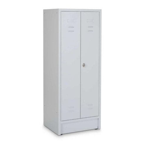 Putzmittelschrank - Mehrzweckschrank - 1.800 x 600 x 500 mm (HxBxT) - lichtgrau
