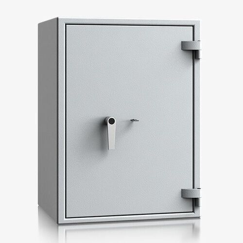 Dokumententresor, Geldschrank, Safe, VdS Klasse 1, 60 Minuten feuerfest, Türen 1-flügelig, 1 Fachboden, 615 x 589 x 471 mm (HxBxT), Farbe lichtgrau