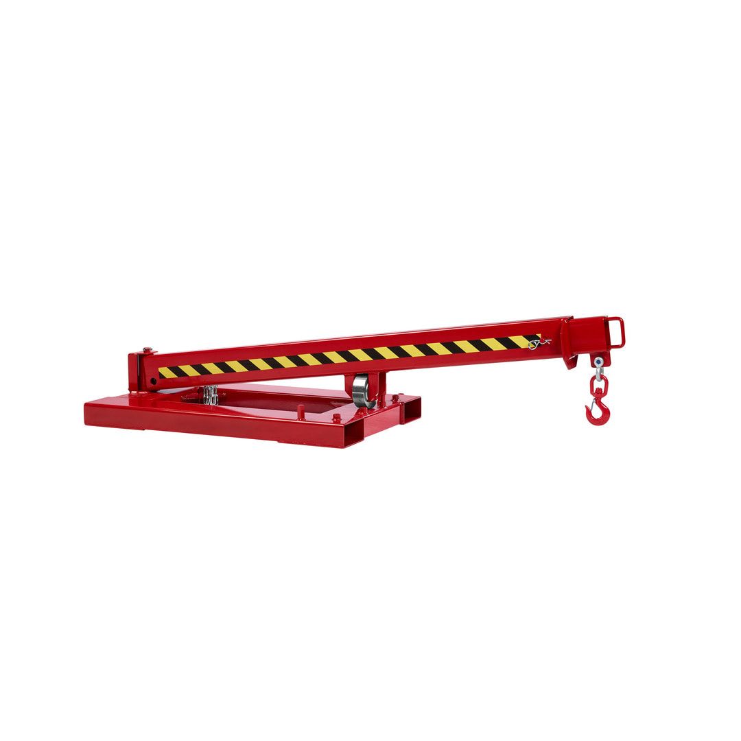 Kranarm, seitenverstellbar - Traglast 1.000 kg - Länge 2.260 - 3.760 mm - anthrazitgrau