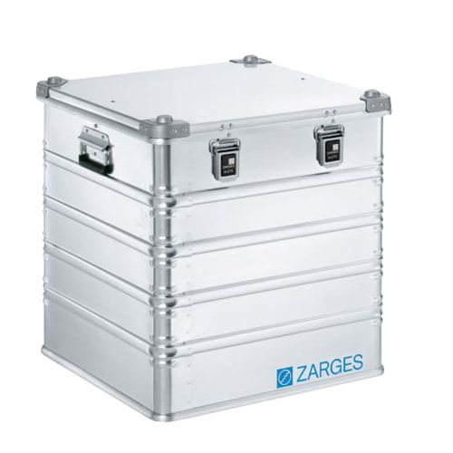 ZARGES Universalkiste K 470 - 115 l - Breite 600 mm - Höhe 410 mm - Tiefe 600 mm - Aluminiumkiste