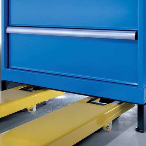 Lista Schubladenschrank - 14.252.010 - 850x564x572 mm (HxBxT) - 7 Schubladen - 75 kg - Key Lock - lichtblau (RAL 5012)