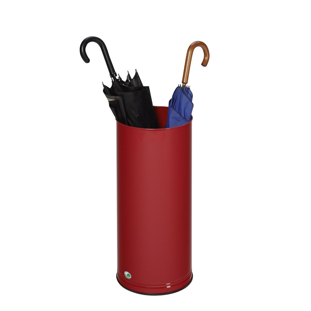 Schirmständer - gelochter Korpus - rund - 30 l - 610 x 270 x 270 mm (HxBxT) - Edelstahl