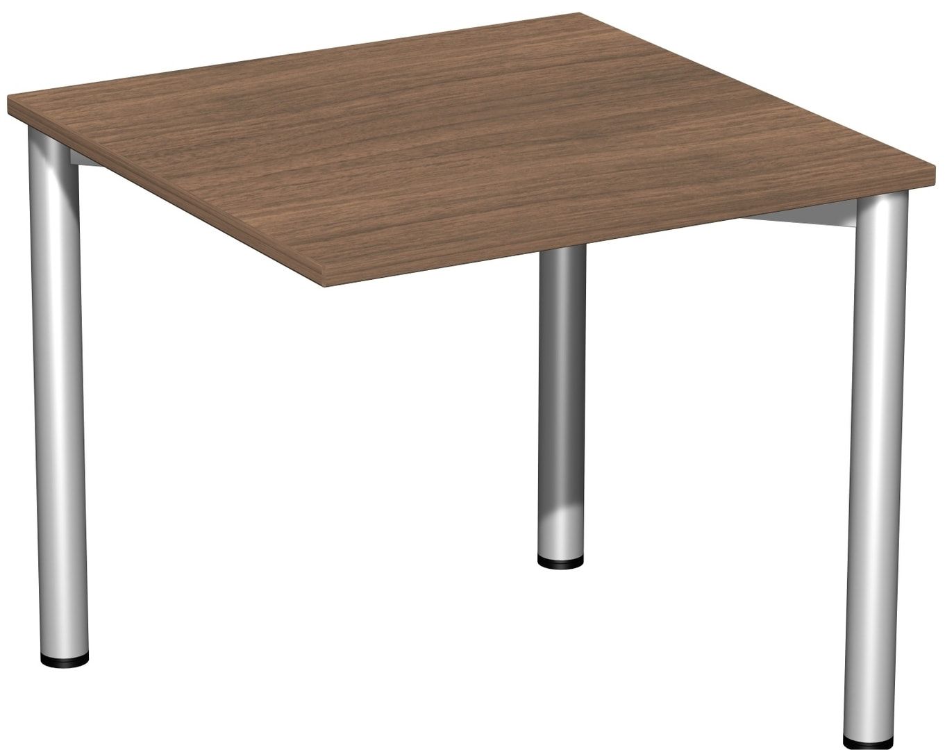 Schreibtisch - 4-Fuß Flex - Bürotisch - 720 x 1.200 x 600 mm (HxBxT) - Gestell anthrazit - Ahorn