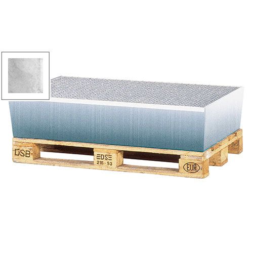 Auffangwanne - Volumen 200 l - Traglast 850 kg - 255 x 1.240 x 815 mm (HxBxT) - enzianblau