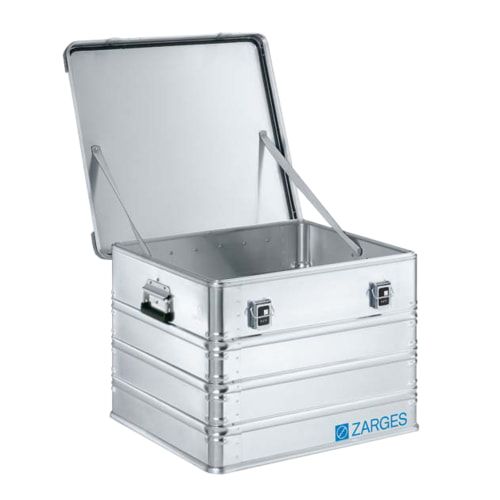ZARGES Universalkiste K 470 - Volumen 116 l - Höhe 480 mm - Breite 650 mm - Tiefe 480 mm - Aluminiumkiste