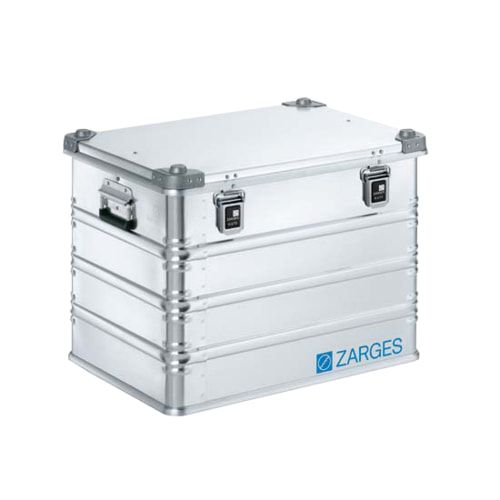 ZARGES Universalkiste K 470 - Volumen 116 l - Höhe 480 mm - Breite 650 mm - Tiefe 480 mm - Aluminiumkiste