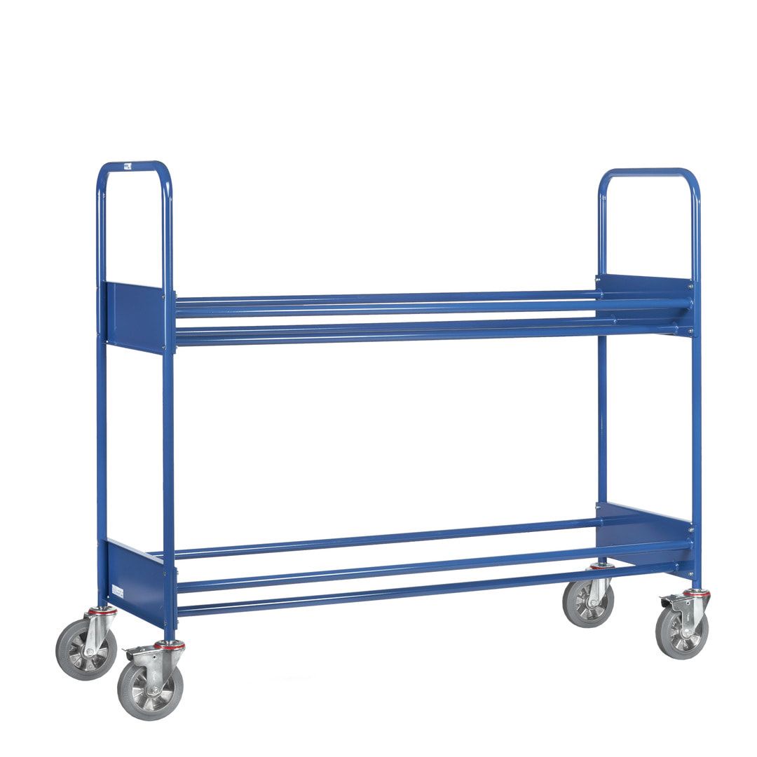 Fetra - Reifenwagen mit 2 Etagen - Tragkraft 500 kg - 1.671 x 671 x 1.991 mm (HxBxT)