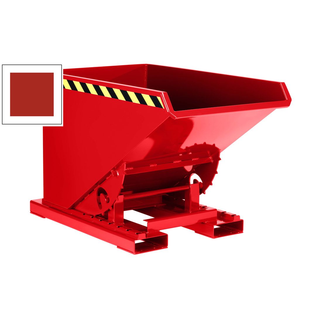Abrollkipper für Schüttgüter - Volumen 1.200 l - Traglast 1.500 kg - 1.100 x 1.070 x 1.800 mm (HxBxT) - anthrazitgrau