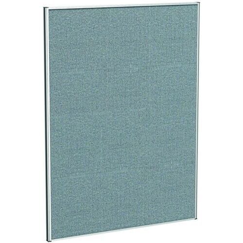 Stellwand, Trennwand, Raumteiler, Sichtschutz, schallabsorbierend, Stoffbespannung, pinnbar, Alurahmen, 1.600 x 1.000 x 41 mm (HxBxT), Calypso rot
