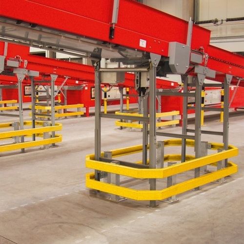 1,2m Planke Indoor für Rammschutz System Basic - Baukastensystem - flexibel und erweiterbar - Anfahrschutz Gütestahl