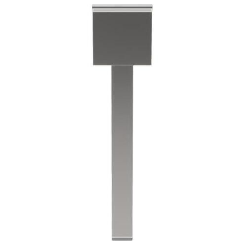 Montagehilfe Set für d-flexx Regalanfahrschutz ALFA, 2 Stück, galvanisch verzinkter Stahl, 337 x 80 x 45 mm (HxBxT), 1,4 kg