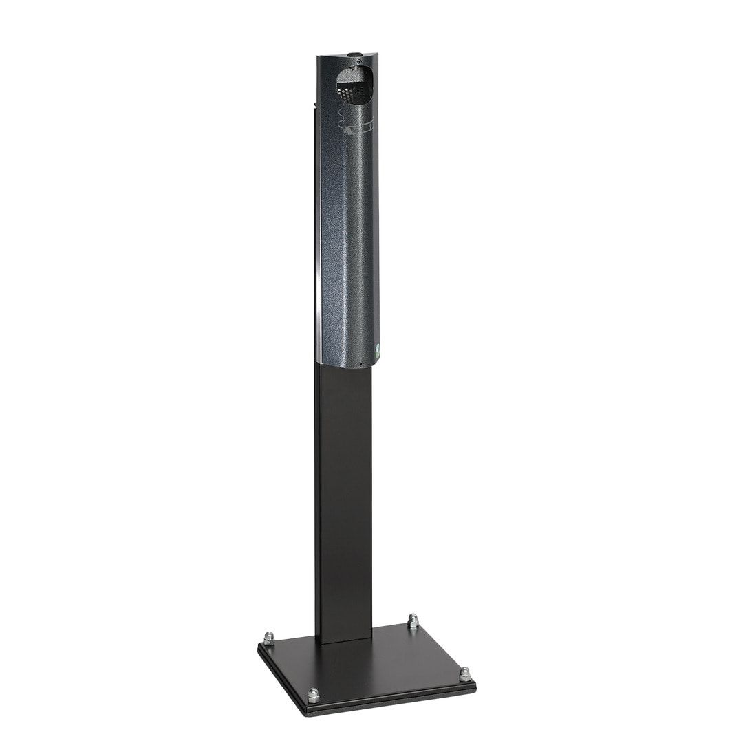 Standascher - verschließbar - Volumen 4 l - 1.250 x 310 x 310 mm (HxBxT) - Edelstahl