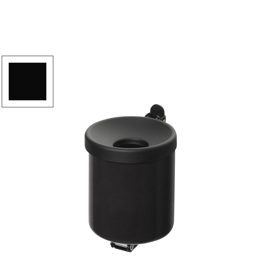 Wandascher - Volumen 0,6 l - 100 x 90 x 120 mm (HxBxT) - Edelstahl