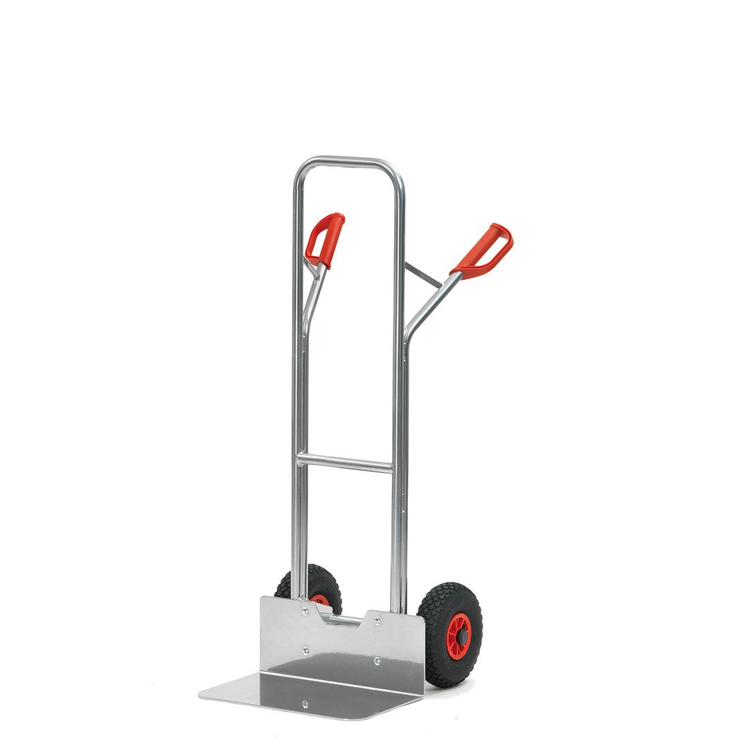 Fetra - Alukarre - 200 kg - Schaufel 480 x 300 mm (BxT) - Luftbereifung