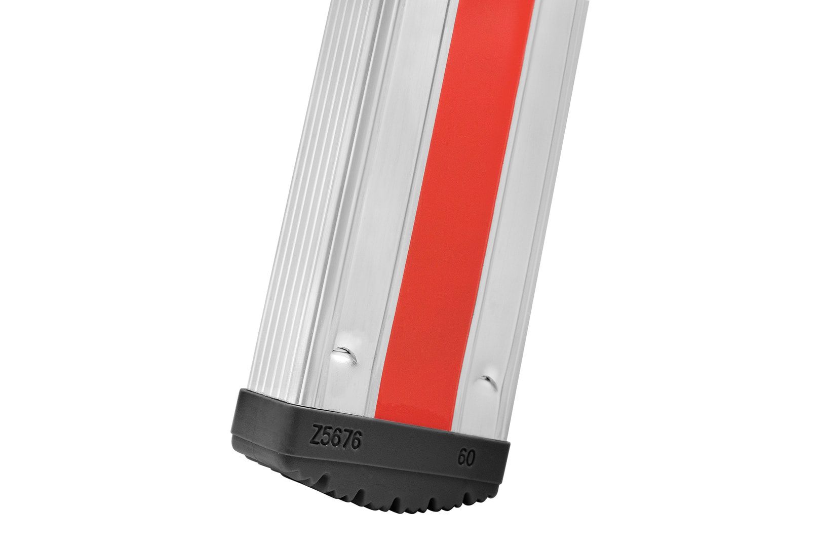 Aluminium-Sprossenstehleiter - Länge 1.470 mm - beidseitig begehbar - Aluleiter Hymer