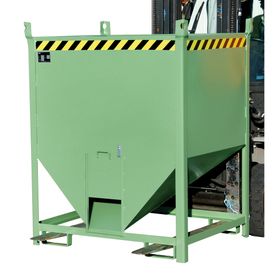 BAUER Silobehälter mit Schiebeverschluss - Volumen und Farbe wählbar - stapelbar - Silo