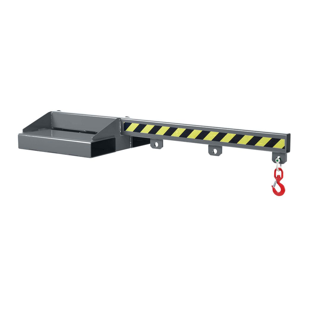 Lastarm - Kranarm - Länge 1.500 mm - Traglast 1.050 - 5.000 kg - enzianblau