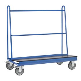 Fetra - Plattenwagen - Tragkraft 500 kg - 1.510 x 1.500 x 710 mm (HxBxT) - 1-seitige Anlage - Siebdruckplatte